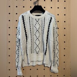 Maje white sweater